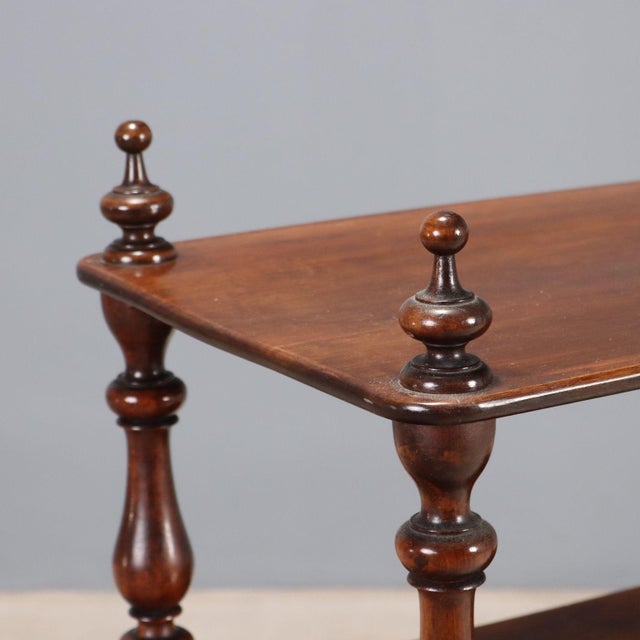 19th Century Brown Walnut Shelf For Sale - Image 3 of 8