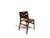 Wood Mid 20th Century Restored Mid-Century Erik Buck Danish Teak Dining Chairs in Abstract Velvet Print For Sale - Image 7 of 15