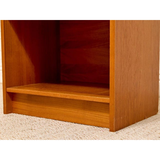 Wood Danish Mid-Century Modern Wood Nightstand For Sale - Image 7 of 11