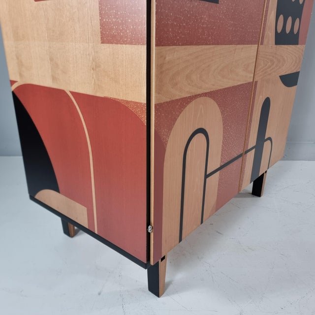 Vintage Wardrobe in Ash, 1970s For Sale - Image 13 of 14