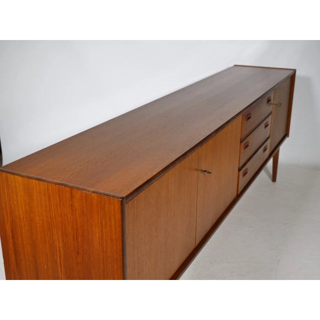 Mid-Century German Modern Wooden Sideboard from Bartels, 1960s For Sale - Image 10 of 11