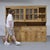Late 19th Century Massive Antique Pine Glazed Dresser With Sliding Doors | Circa 1880 For Sale - Image 5 of 13