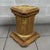 Vintage Column Pedestal in Carved Wood For Sale - Image 3 of 11