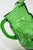 Rustic Green Spearmint Leaf Pitcher For Sale - Image 3 of 12