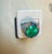2020s 9 Ct Cushion Colombian Emerald & Diamond 2.5 Ct Ring Platinum Ring, Estate For Sale - Image 5 of 8