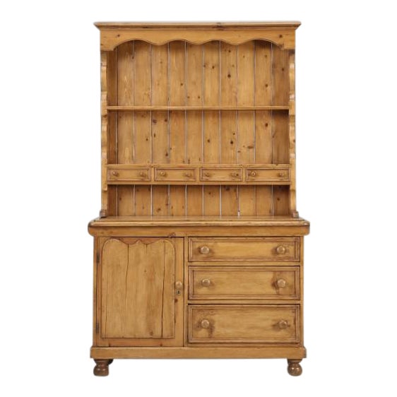 Antique Pine Hutch, Dresser or Chairish