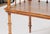 Tan Late 20th Century Judson Rothschild Aesthetic Movement Faux Bamboo Console Table With Leather Inset Top for the Rothschild Collection For Sale - Image 8 of 10