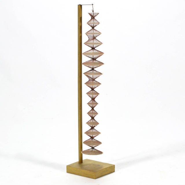 A compelling composition made by hand with an interesting combination of materials, this piece is both art and...