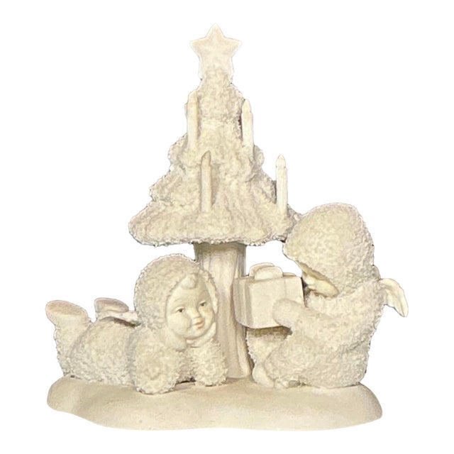 Vintage Department 56 Snowbabies, “Thank You” Retired 2001 For Sale