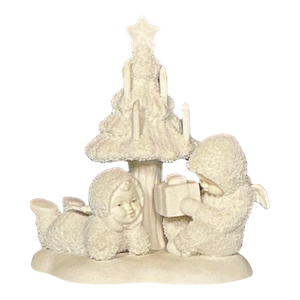 Vintage Department 56 Snowbabies, “Thank You” Retired 2001