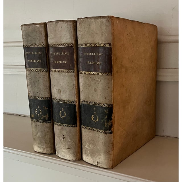 Cream Fine Leather Bindings - The Raccolata - Books in Vellum Published Naples, Italy Circa 1841 - 3 Volumes For Sale - Image 8 of 18