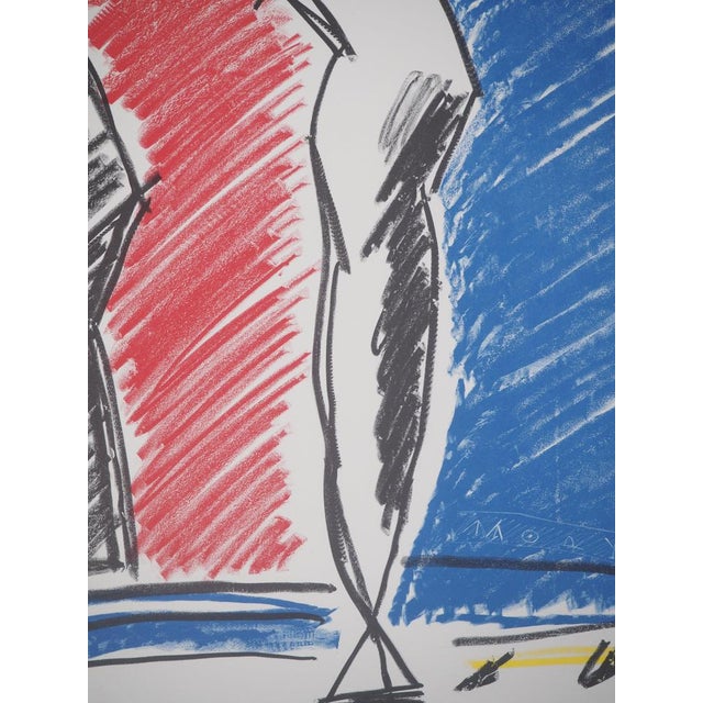 Modern Aki Kuroda, Femme en soirée, Lithograph For Sale - Image 3 of 7
