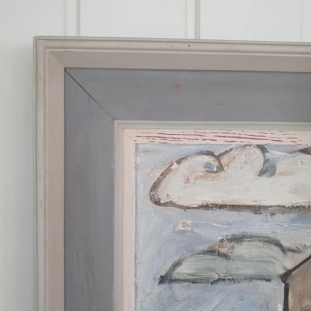 Sixten Wahlgren, The Fortress in Tordera, 1950s, Oil on Panel For Sale - Image 16 of 18