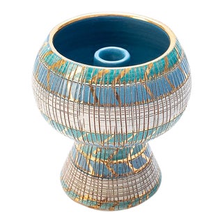 1950s Bitossi "Seta" Candle Holder For Sale