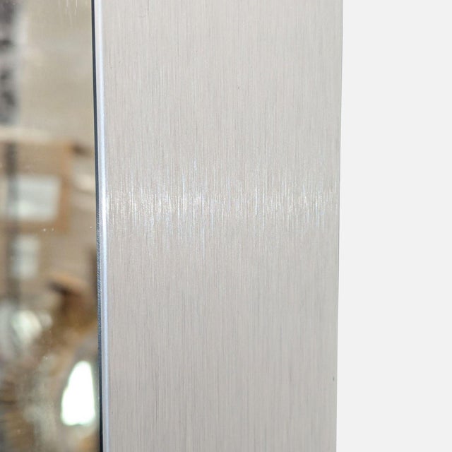 Cb2 Infinity Floor Length Silver Mirror For Sale In San Francisco - Image 6 of 6