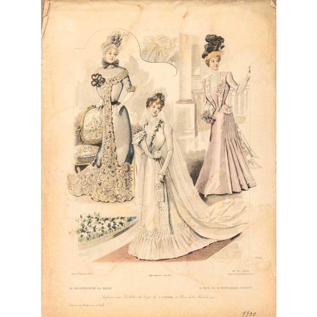 Collection of French Fashion Plates, 14 For Sale - Image 17 of 17