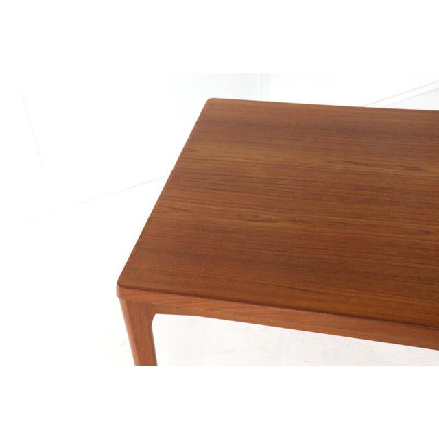 Rectangular Extendable Dining Table by Henning Kjaernulf for Vejle For Sale - Image 6 of 15