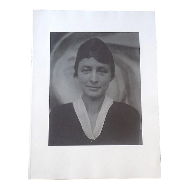 Large Vintage Photogravure-"Georgia O'Keeffe" by Alfred Stieglitz (Usa 1864-1946) For Sale