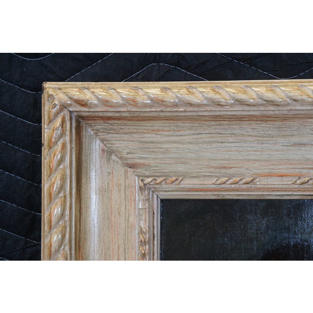 Antique Frans Hals the Girl La Bohémienne Oil Portrait Painting 18" For Sale - Image 9 of 10