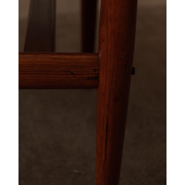 Danish Teak Coffee Table with Slatted Frame in the style of Grete Jalk, 1960s For Sale - Image 11 of 18