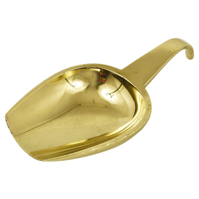 Mid-Century Brass Shovel Ashtray with Handle attributed to Carl Auböck, Austria, 1950s For Sale