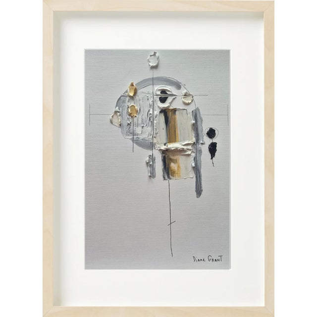 Organic Modern Original Oil Painting. Oil and pencil on high quality 'Hahnemuhle' fine art paper. Original artworks by...