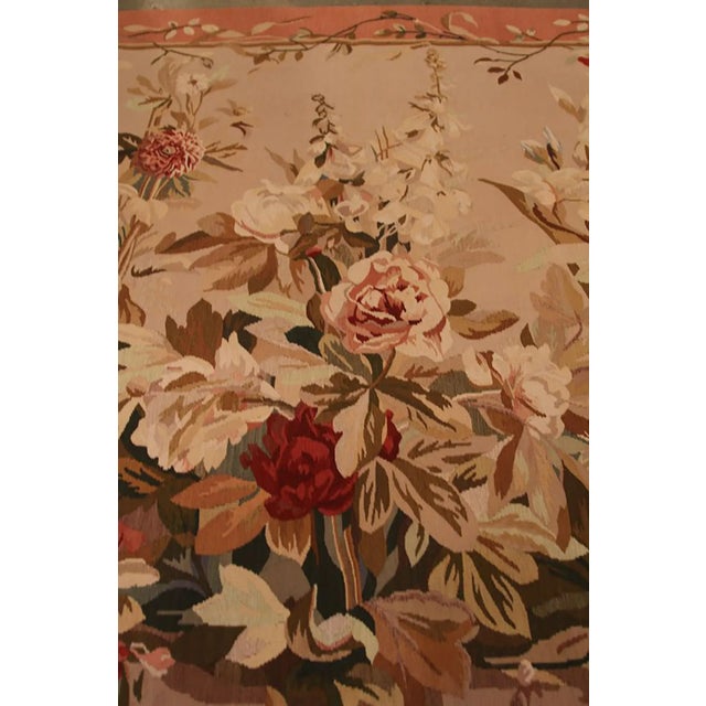 Hand-knotted in wool, this 4x5 transitional rug is an addition to the European rug collection by Rug & Kilim,...
