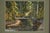 Edgars Vinters, River View, 1992, Oil Painting on Cardboard, in Good conditions. Designed 1990 to 1999 This piece has an...
