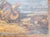 Textile Early 20th Century Orientalist Oil Painting "An Arab Defending His Family" After Carl Haag For Sale - Image 7 of 15