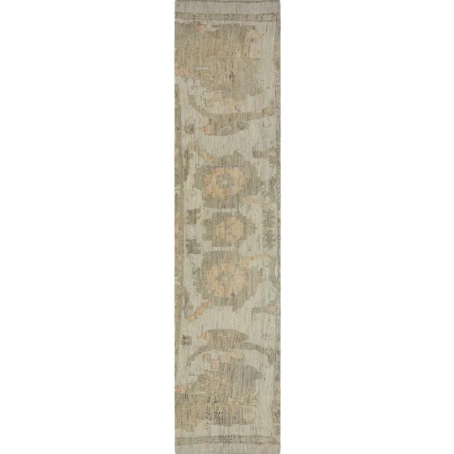 Handwoven Vintage Persian Runner Rug 2'4" X 11'0" For Sale