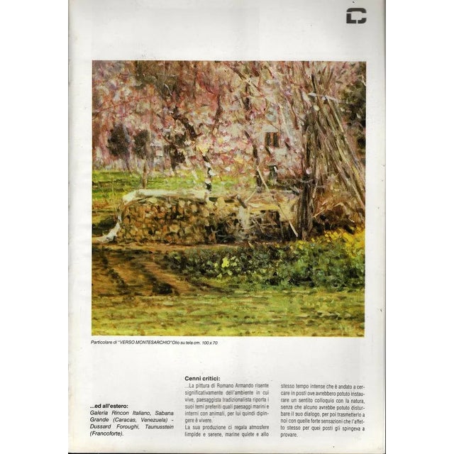 Armando Romano, In the Stable, 20th Century, Oil on Canvas For Sale - Image 12 of 13