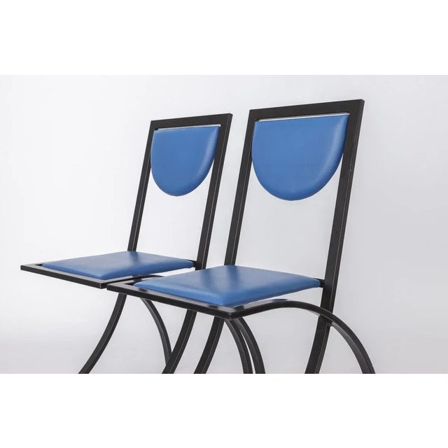 Dining Chairs by Karl Friedrich Förster for KFF Germany, 1980s, Set of 4 For Sale - Image 5 of 10