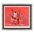 1970s Red Goal, LeRoy Neiman For Sale