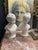 Figurative Pair of Blanc De Chine 9” Busts of Victorian Revival Style Children Made by Napco in the 60’s. For Neoclassical, Traditional, Eclectic or Baby Nursery For Sale - Image 3 of 9