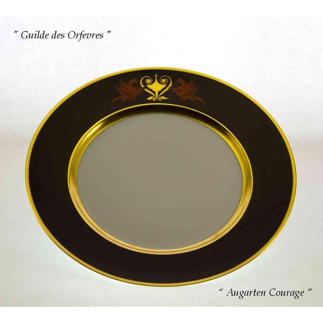 1990s 1990’s Vintage/New Augarten Augarten 5-Piece Place-Setting For Sale - Image 5 of 6