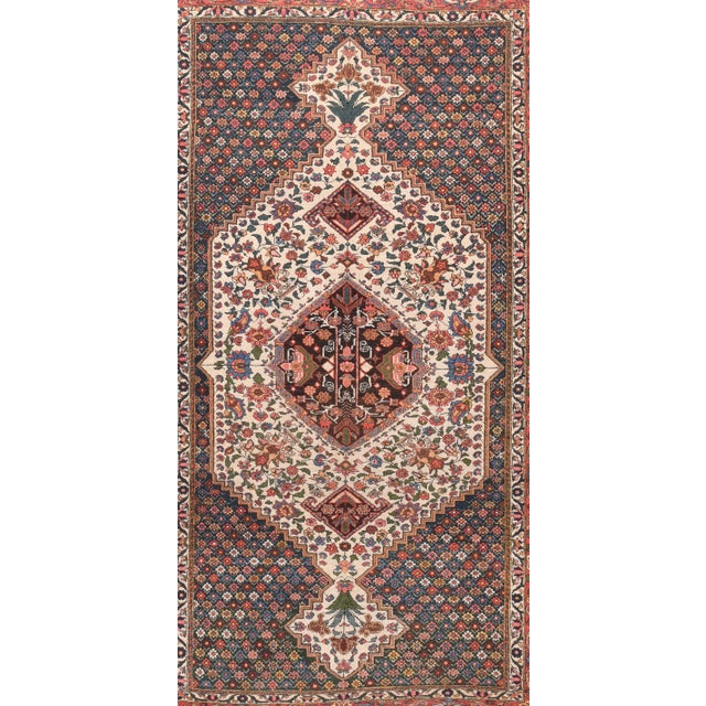 Persian 1910s Hand Knotted Persian Bakhtiyari Wool For Sale - Image 3 of 4