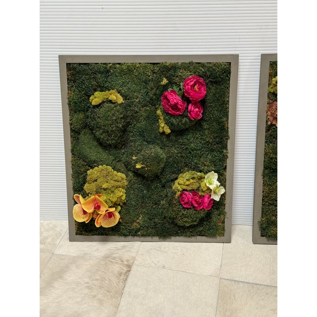 John-Richard Collection Garden Delight Panels, Set of Two For Sale - Image 9 of 12