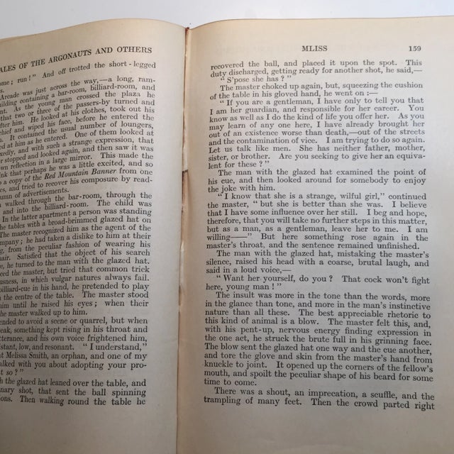 Paper 1915 Bret Harte's Stories & Poems Leather Book For Sale - Image 7 of 8