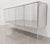 Late 20th Century Vintage Mirrored White Laminate & Lucite Credenza For Sale - Image 5 of 14