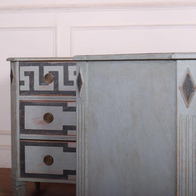 Swedish Painted Commodes, Set of 2 For Sale - Image 9 of 13
