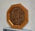 1970s Large Octagonal Wooden Wall Mirror in Danish Pine, 1970s For Sale - Image 5 of 5
