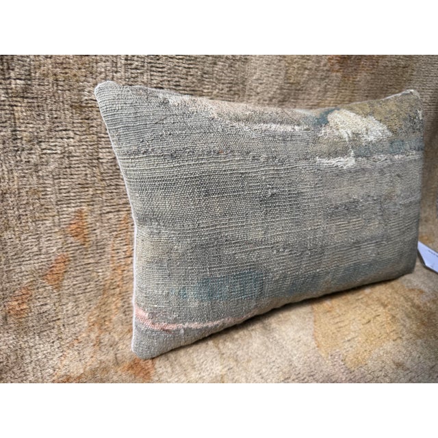 Baroque 17th Century Brussels Tapestry Pillow For Sale - Image 3 of 5