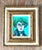 Vintage Original Abstract Portrait on Canvas For Sale - Image 10 of 12