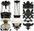 Victorian Vintage Bradley Habbard Country Style Hanging Pendant Light White Glass Shade For Sale - Image 3 of 4