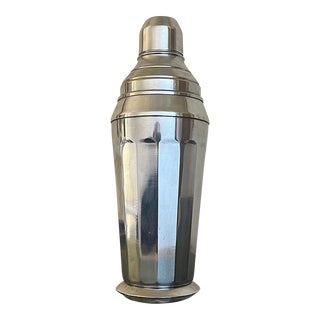 Art Deco French Cocktail Shaker, C. 1930's For Sale
