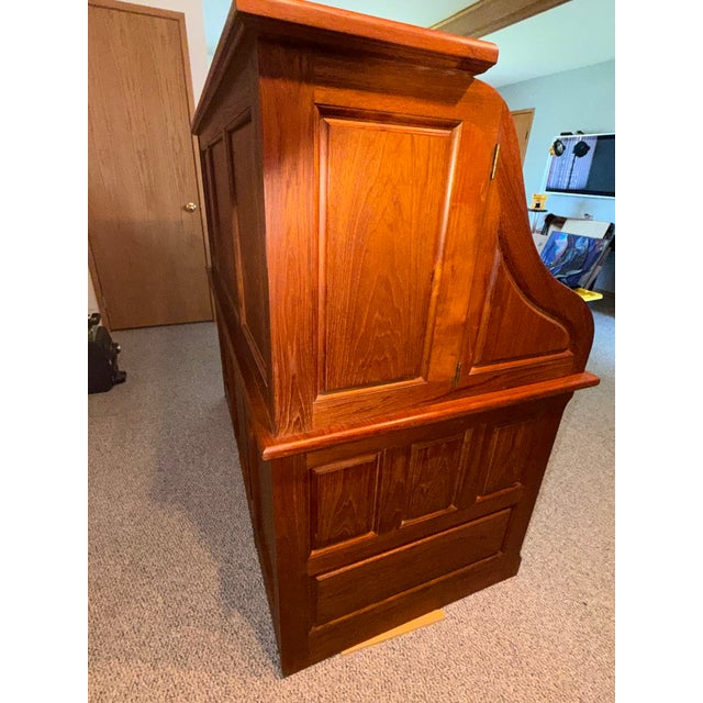 Vintage Postmaster Rolltop Desk For Sale - Image 17 of 18