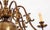 Flemish Brass 8-Armed Chandelier For Sale - Image 3 of 5