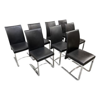 Roche Bobois Amplitude Chairs, Set of Eight For Sale