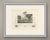 An original antique steel engraving, uncolored, lettered "newhaven connecticut, view looking south west, across the green,...
