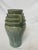 Vintage McCoy Brutalist Aqua Drip-Glaze Vase For Sale - Image 9 of 10